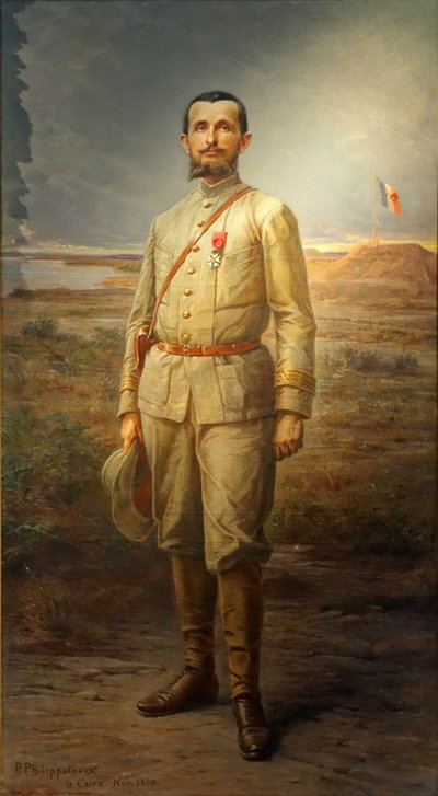Commander Marchand at Fashoda, 1898 by Paul Dominique Philippoteaux